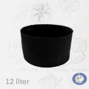 Product afbeelding ronde moestuinzak 20 liter, zwart afhalen in Bonheiden of via de webshop Birds and Berries